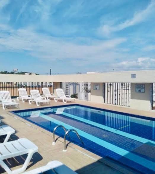 Flat Em Sao Vicente Com Piscina Na Cobertura Daire Rio Grande da Serra Dış mekan fotoğraf